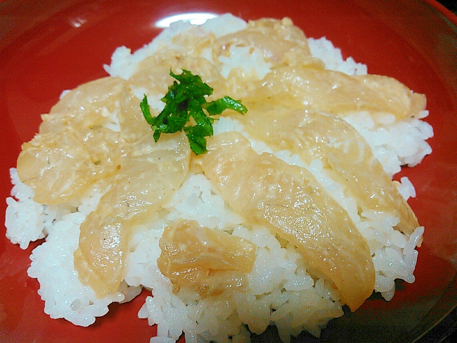 ヒラメの塩麹漬け丼