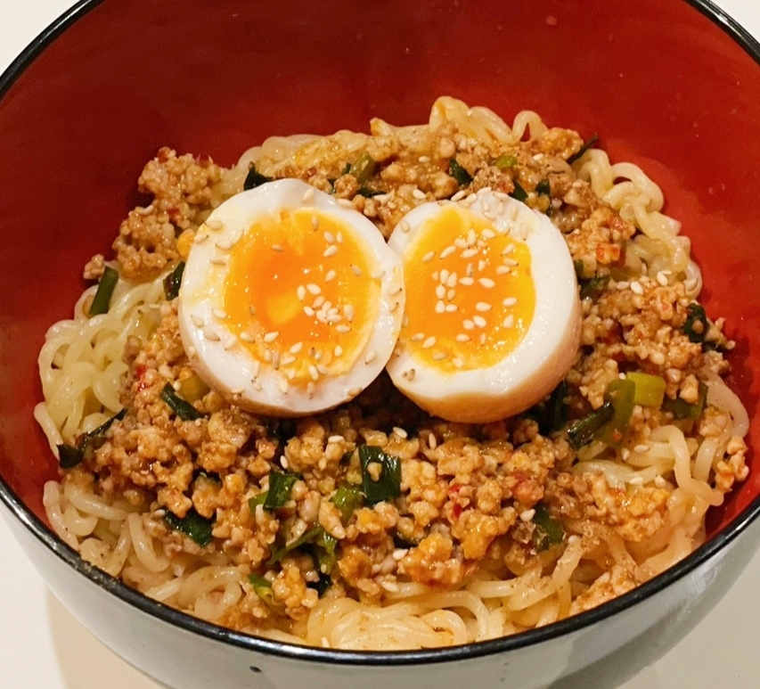 汁なし辛肉味噌ラーメン