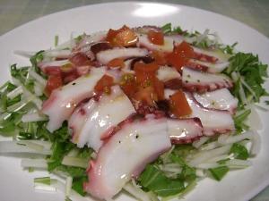 レモン汁でサッパリ タコのカルパッチョ レシピ 作り方 By カゲジジ 楽天レシピ レモン汁でサッパリ タコのカルパッチョ レシピ 作り方 By カゲジジ 楽天レシピ