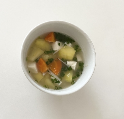 さつまいも大根味噌汁