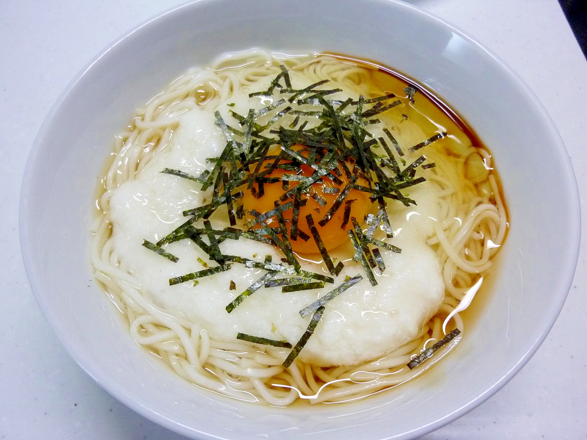 つるつる美味しい とろろ卵そうめん レシピ 作り方 By げんきノンタン 楽天レシピ