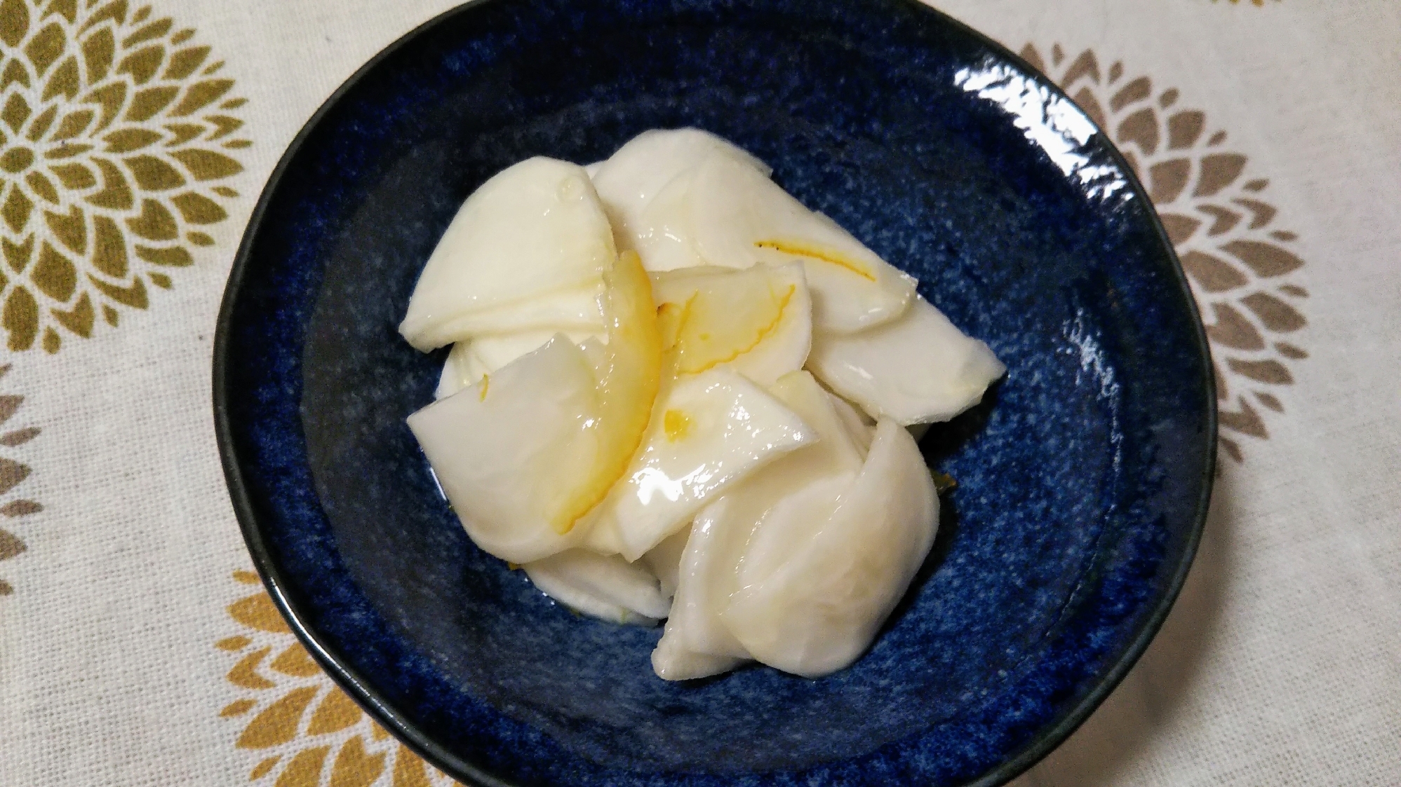 柚子ジャム活用☆かぶの漬け物