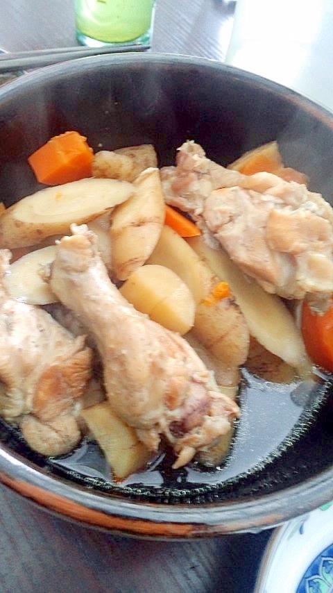 鶏とごぼうの煮物