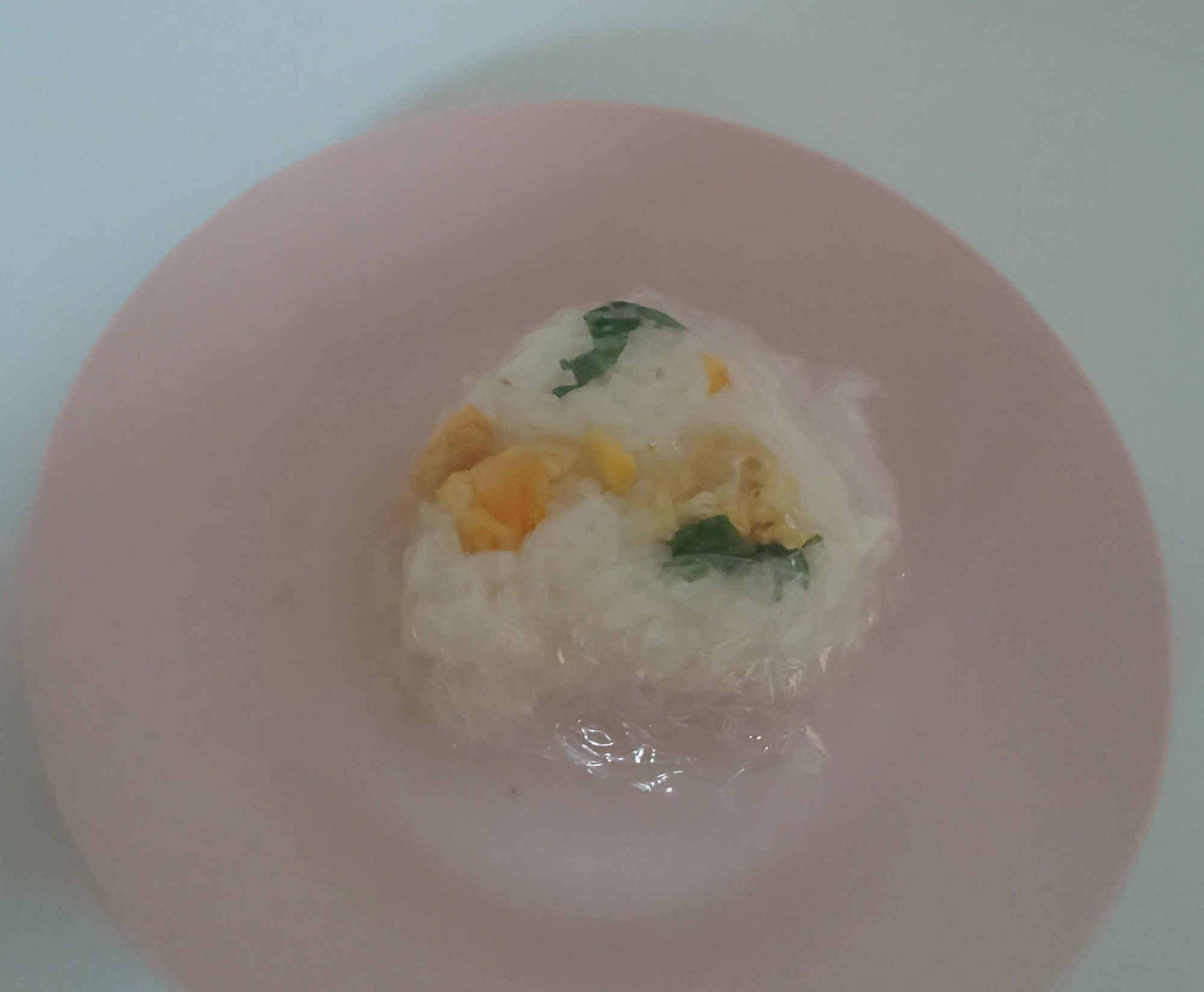 炒り卵と大葉のおにぎり