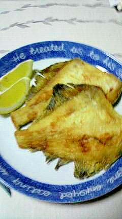 宗八かれいの唐揚げ レシピ 作り方 By 2727椿 楽天レシピ