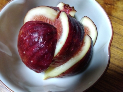 秋のヨーグルト♪いちじく胡桃