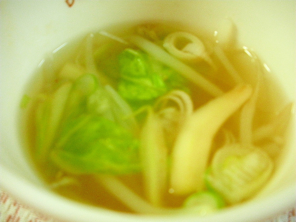 カンタンキムチスープ