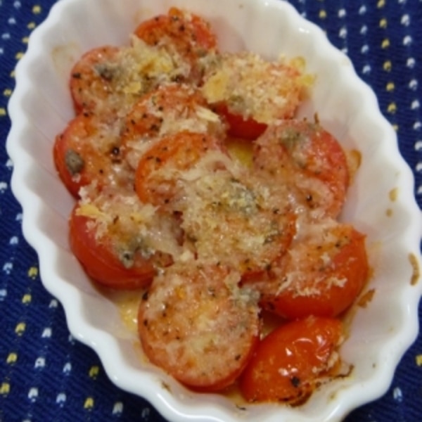 ミニトマトのアンチョビチーズパン粉焼き レシピ 作り方 By Marimomo 楽天レシピ ミニトマトのアンチョビチーズパン粉焼き レシピ 作り方 By Marimomo 楽天レシピ
