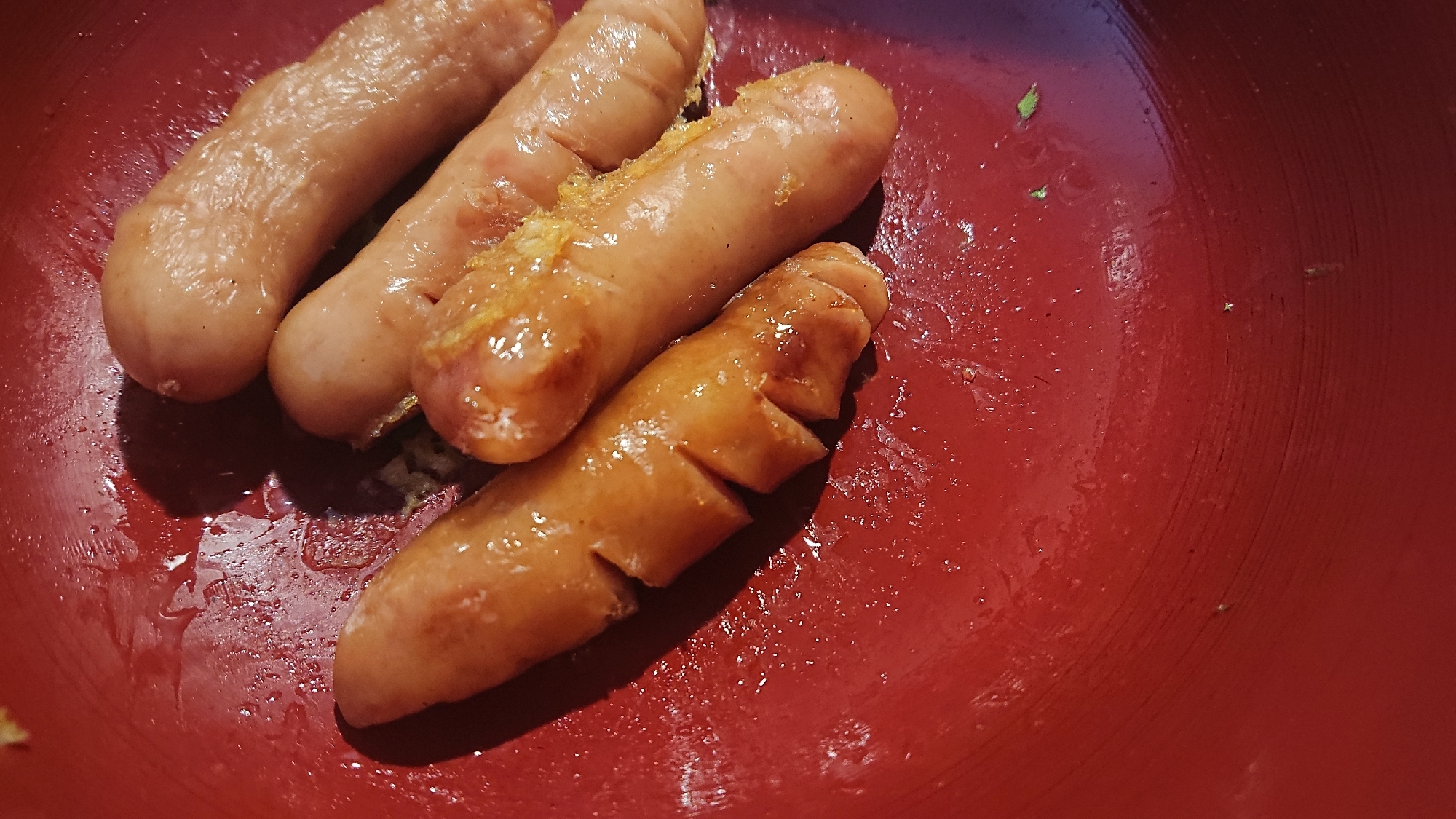 ウインナーチーズ焼き