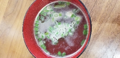 大根と自家製干し生姜の中華スープ