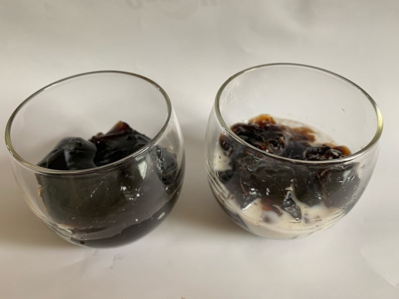 激安コーヒーパック1リットルで作るコーヒーゼリー