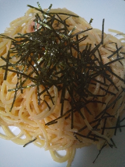 バター嫌いのための たらこパスタ