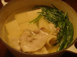 ルクルーゼ湯豆腐