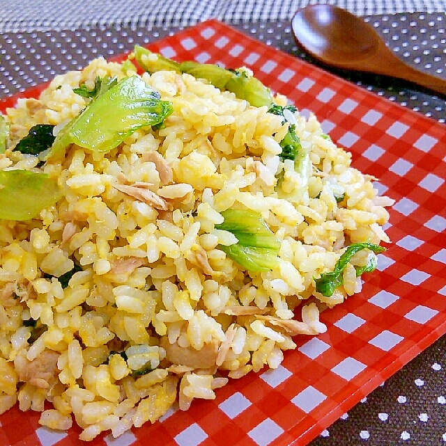ツナとレタスの和風炒飯 レシピ 作り方 By あ ち0024 楽天レシピ