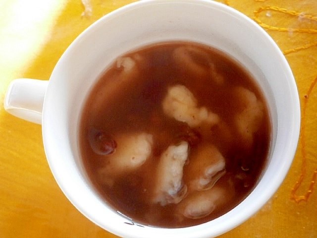 お餅が無くても☆すいとんのお汁粉☆