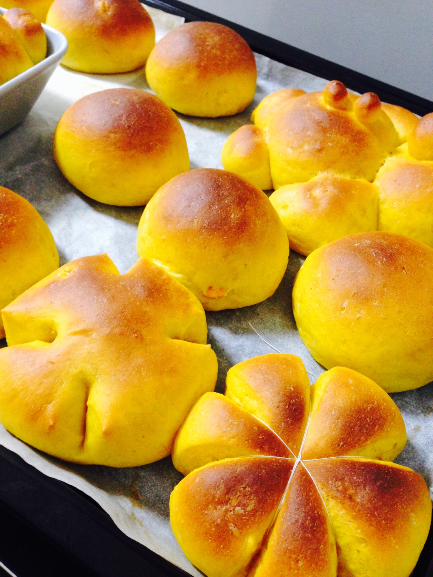 ふわふわかぼちゃパン レシピ 作り方 By Jisuidaisuki 楽天レシピ