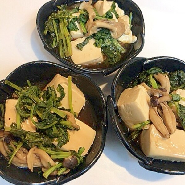 大根の葉としめじと豆腐で すき焼きのタレ煮込み レシピ 作り方 By アボカドプリン 楽天レシピ 大根の葉としめじと豆腐で すき焼きのタレ煮込み レシピ 作り方 By アボカドプリン 楽天レシピ