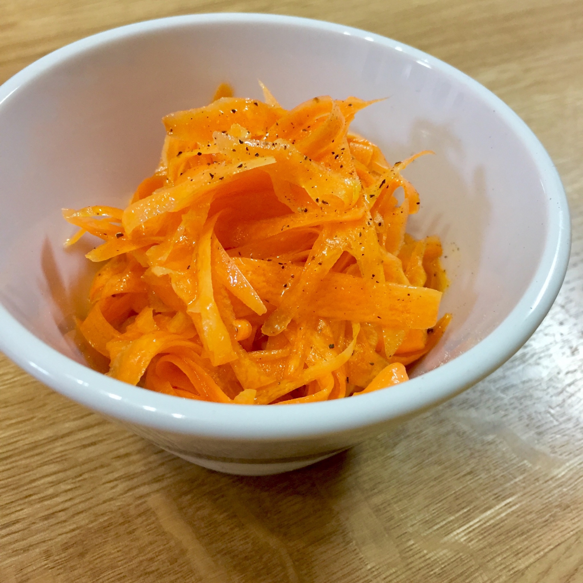 甘くない!おつまみキャロットラペ