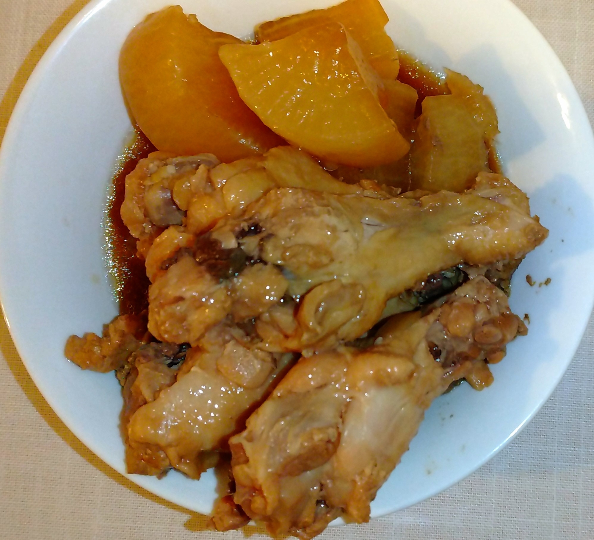 ✱鶏の手羽元と大根の煮物✱