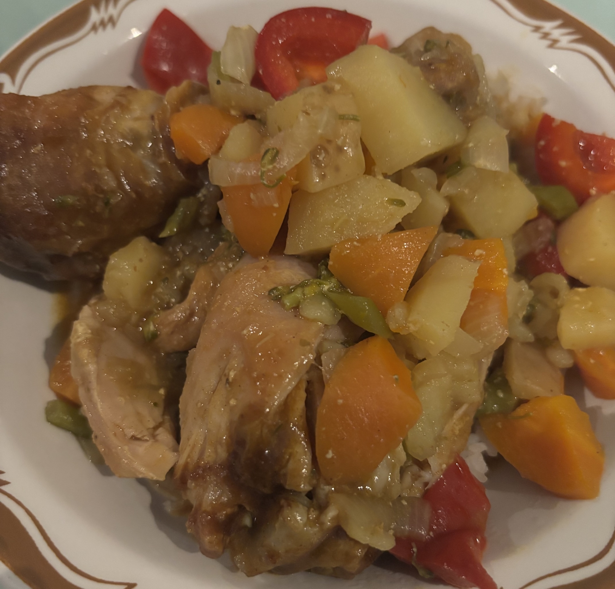 チキンドラムスティックカレー