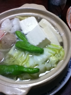 Ｗ湯豆腐鍋