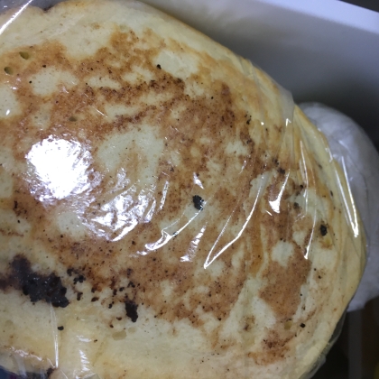 作り過ぎたホットケーキ、早速保存させてもらいました^_^