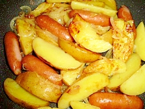 ウインナーとじゃがいもいため レシピ 作り方 By おれんじうさぎ 楽天レシピ ウインナーとじゃがいもいため レシピ 作り方 By おれんじうさぎ 楽天レシピ