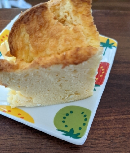 この材料でできるなんてびっくりの出来でした。余ったものでつくれる満足スイーツごちそうさまです(*^^*)