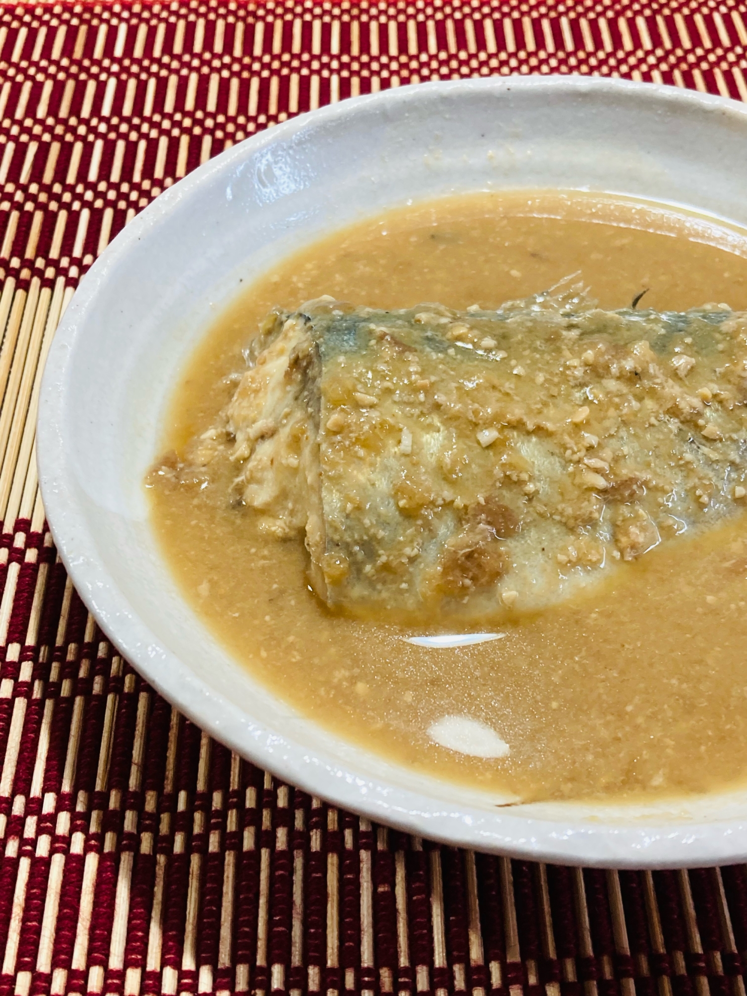 ♦️梅肉入り サバの味噌煮☆ご飯に合います♪