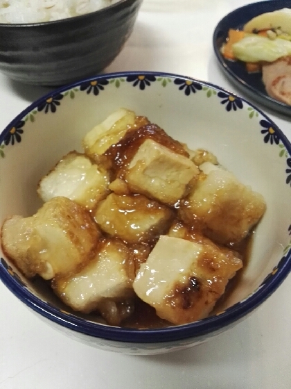 サクサク揚げ出し豆腐と餡の作り方♪