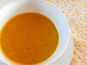 簡単！健康！豆乳とかぼちゃのスープ