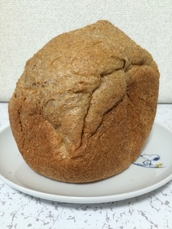 【糖質制限】ふすまパン☆HBで作る☆超簡単‼︎