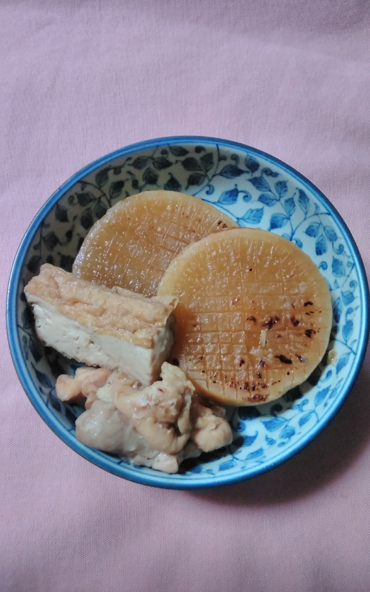 ほっこり～大根と鶏肉と厚揚げの煮物