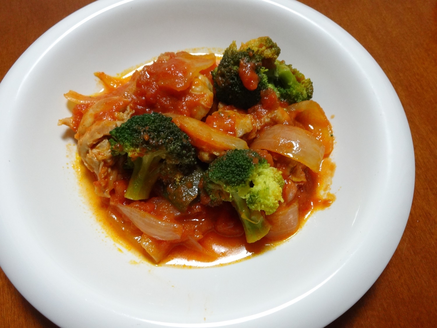 トマト缶で簡単 鶏もも肉のトマト煮 レシピ 作り方 By みーちゃん6914 楽天レシピ