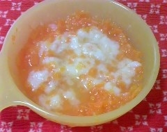 離乳食初期 にんじんパン粥 レシピ 作り方 By はな 楽天レシピ