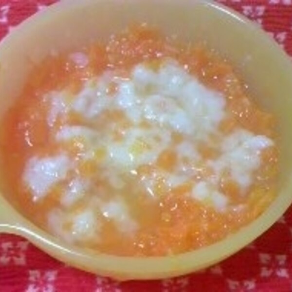 離乳食初期 にんじんパン粥 レシピ 作り方 By はな 楽天レシピ 離乳食初期 にんじんパン粥 レシピ 作り方 By はな 楽天レシピ