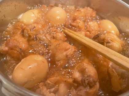 圧力鍋でほろほろ！手羽元のカンタン酢さっぱり煮♪