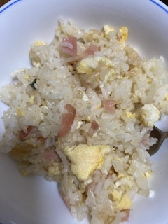 青じそドレッシングチャーハン