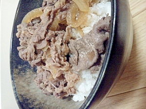 簡単☆定番我が家の牛丼