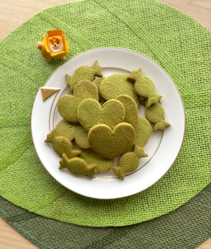 緑茶粉末クッキー