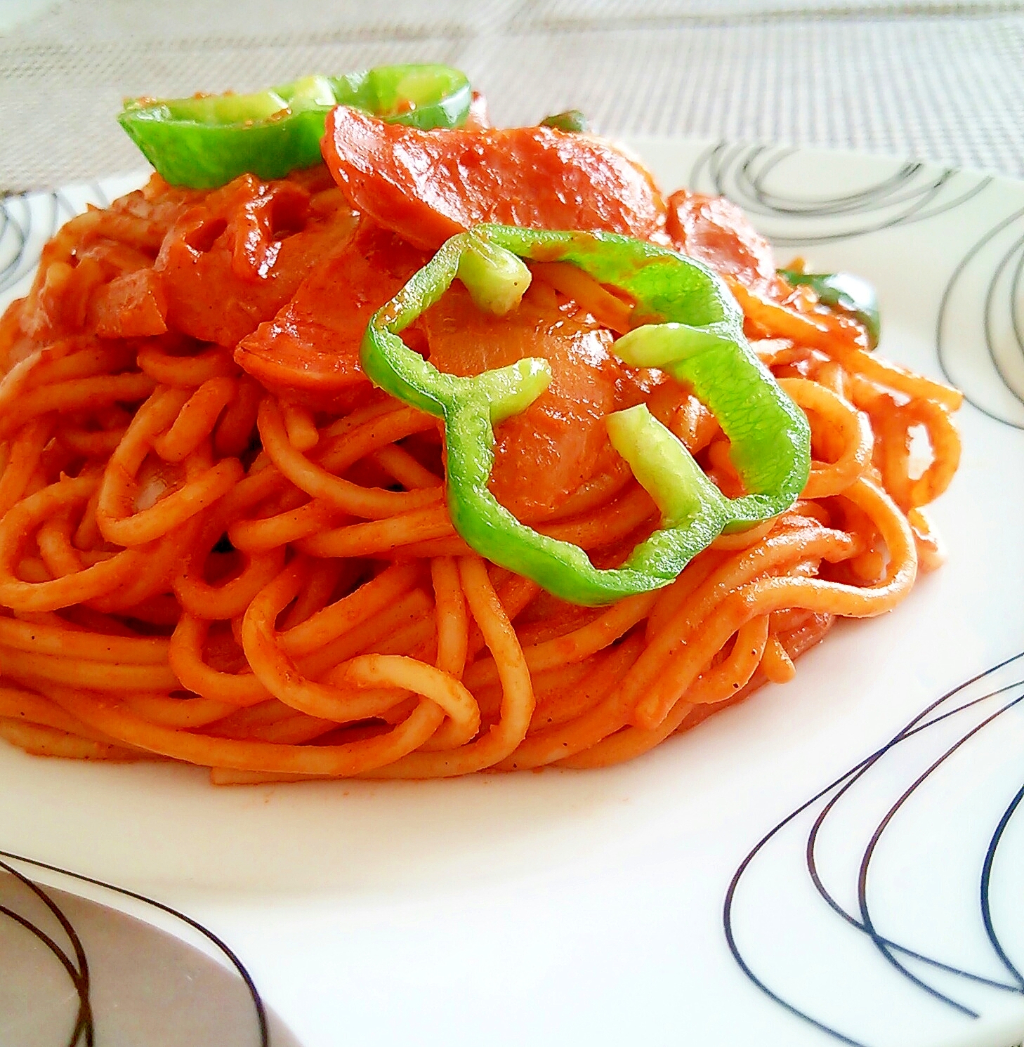 もちもちスパゲティ☆喫茶店のナポリタン