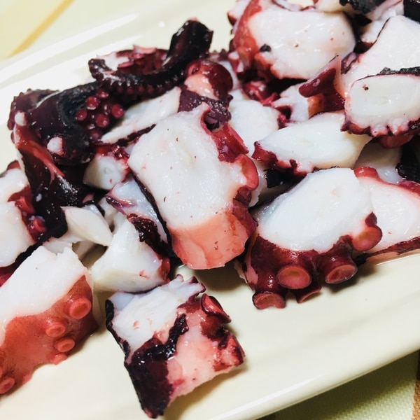 あっという間に茹で上がるタコの刺身 レシピ 作り方 By ともちんリボーン 楽天レシピ あっという間に茹で上がるタコの刺身 レシピ 作り方 By ともちんリボーン 楽天レシピ