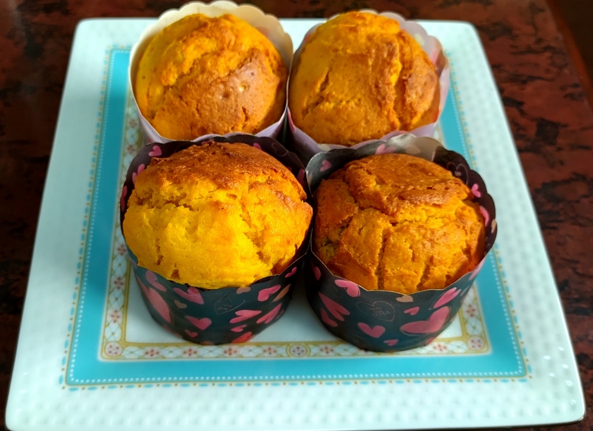 Hmで 牛乳なしでも作れる かぼちゃマフィン レシピ 作り方 By さくたん72 楽天レシピ Hmで 牛乳なしでも作れる かぼちゃマフィン レシピ 作り方 By さくたん72 楽天レシピ
