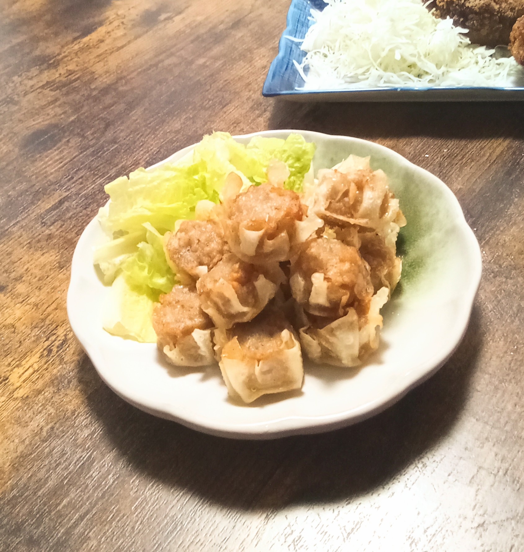 市販の焼売De簡単揚げ焼売