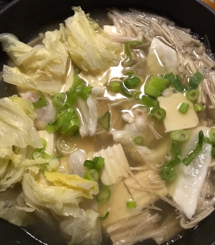 塩ちゃんこ鍋つゆでカワハギ鍋 レシピ 作り方 By ボンド子 楽天レシピ 塩ちゃんこ鍋つゆでカワハギ鍋 レシピ 作り方 By ボンド子 楽天レシピ