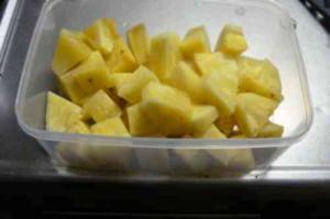 これでストレスなしに パイナップルの切り方 レシピ 作り方 By Sayobo 楽天レシピ