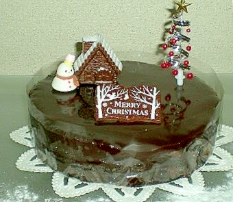ミロワールショコラ　クリスマスケーキ