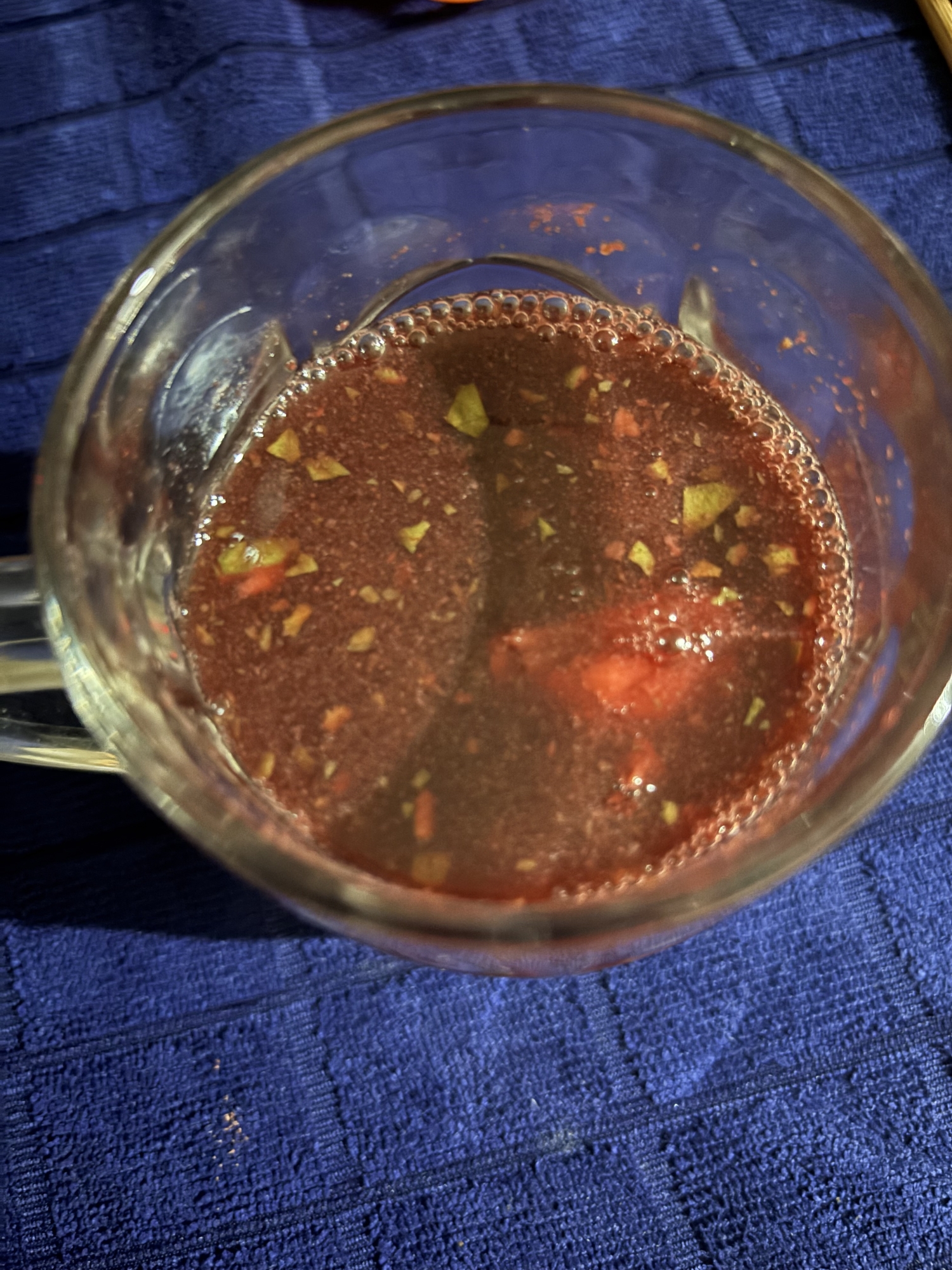 グアバの皮でジュース