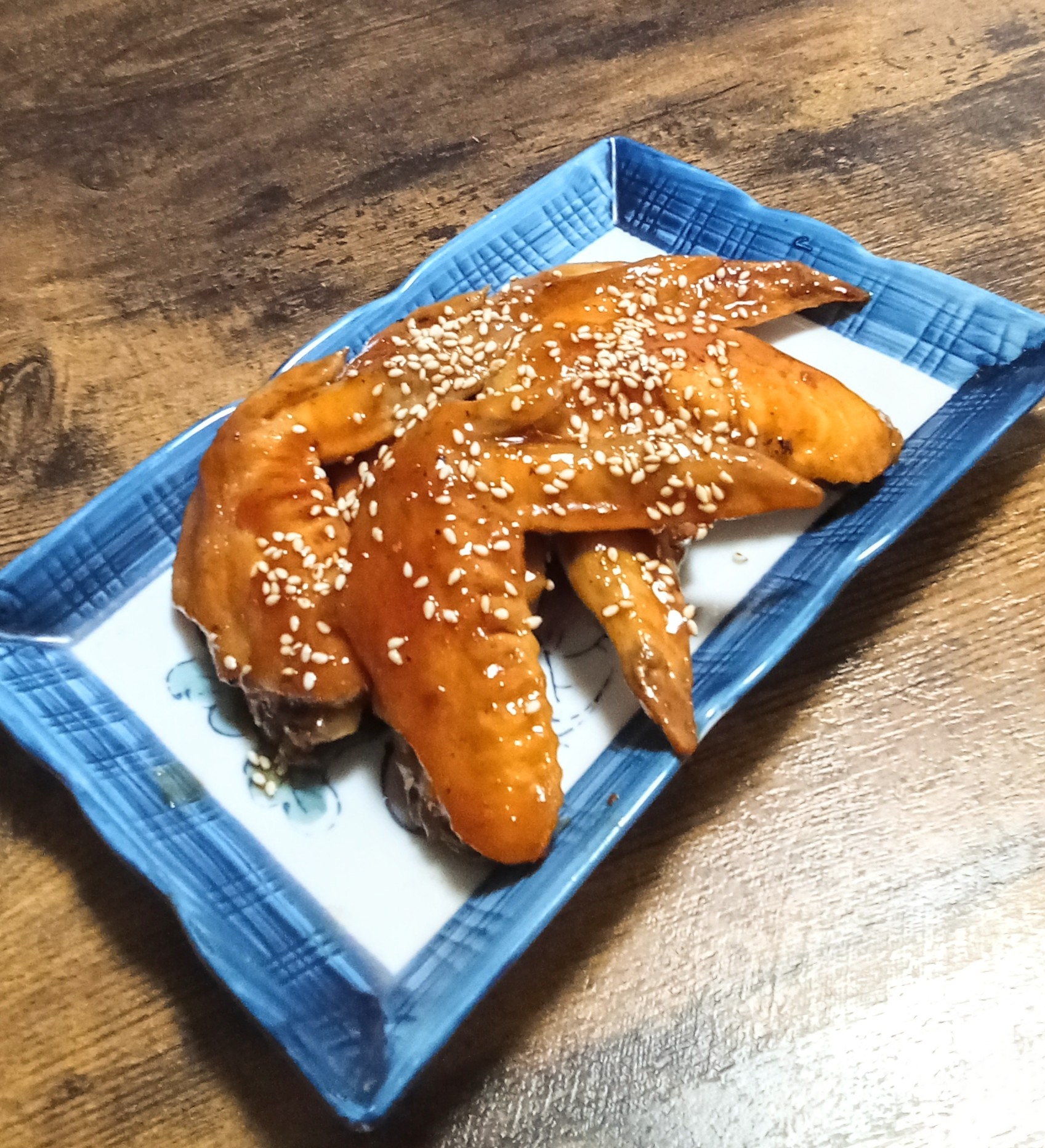 焼肉のタレDe手羽先の甘辛煮