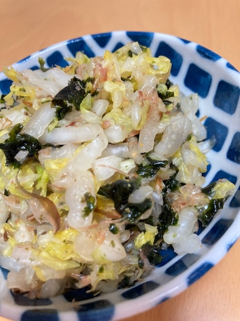 ご飯のお供☺︎白菜おかか海苔mix